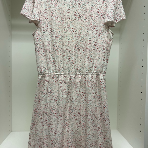 Old Navy Pink Floral Mini Dress - Picture 2 of 3
